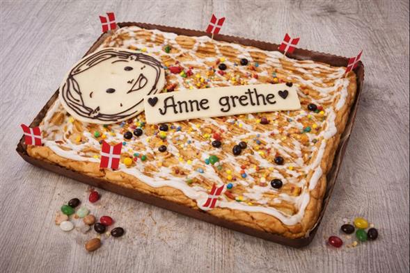 Mini vandbakkelse kagemand